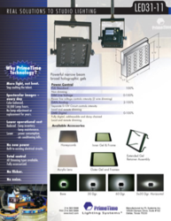LED Studio Lighting Fixures For Broadcast Television and Video Conferencing